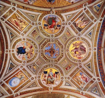 Stanze Della Segnatura detail14 Renaissance Meister Raphael Ölgemälde